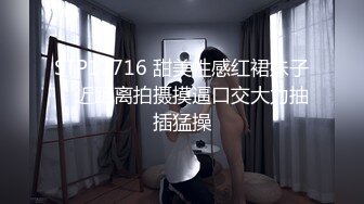 STP17716 甜美性感红裙妹子，近距离拍摄摸逼口交大力抽插猛操