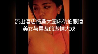 流出酒店情趣大圆床偷拍眼镜美女与男友的激情大戏