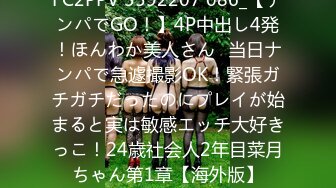 FC2PPV 3592207 086_【ナンパでGO！】4P中出し4発！ほんわか美人さん♪当日ナンパで急遽撮影OK！緊張ガチガチだったのにプレイが始まると実は敏感エッチ大好きっこ！24歳社会人2年目菜月ちゃん第1章【海外版】